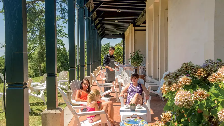 Terrasse du bar restaurant