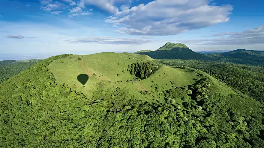 Chaîne des Puys en Auvergne