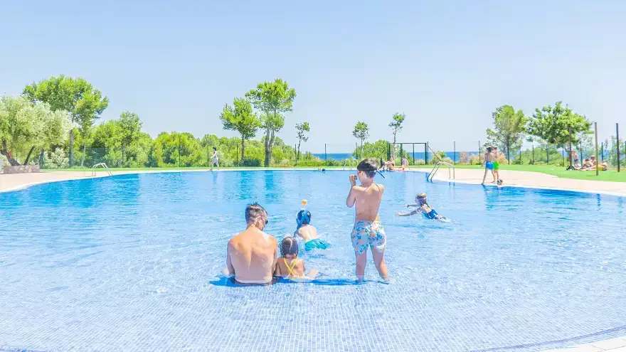 Vacances Famille piscine Costa Dorada