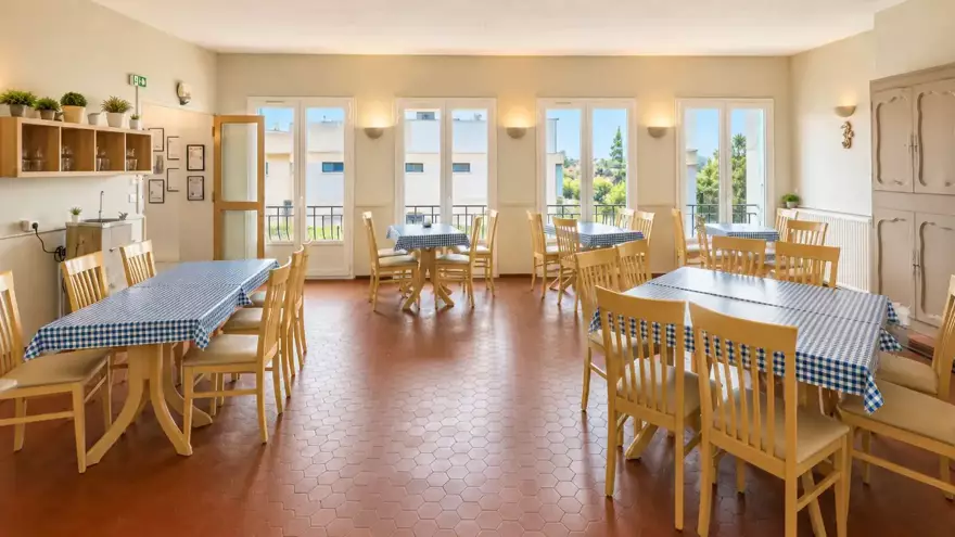 Restaurant du VTF Bandol en pension complète