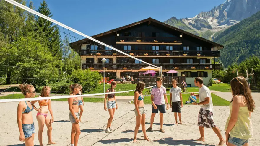 Beach volley Chamonix VTF Les Econtres