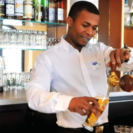 Vacances d'été avec bar