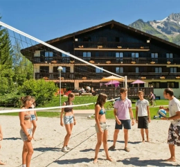 Beach volley Chamonix VTF Les Econtres