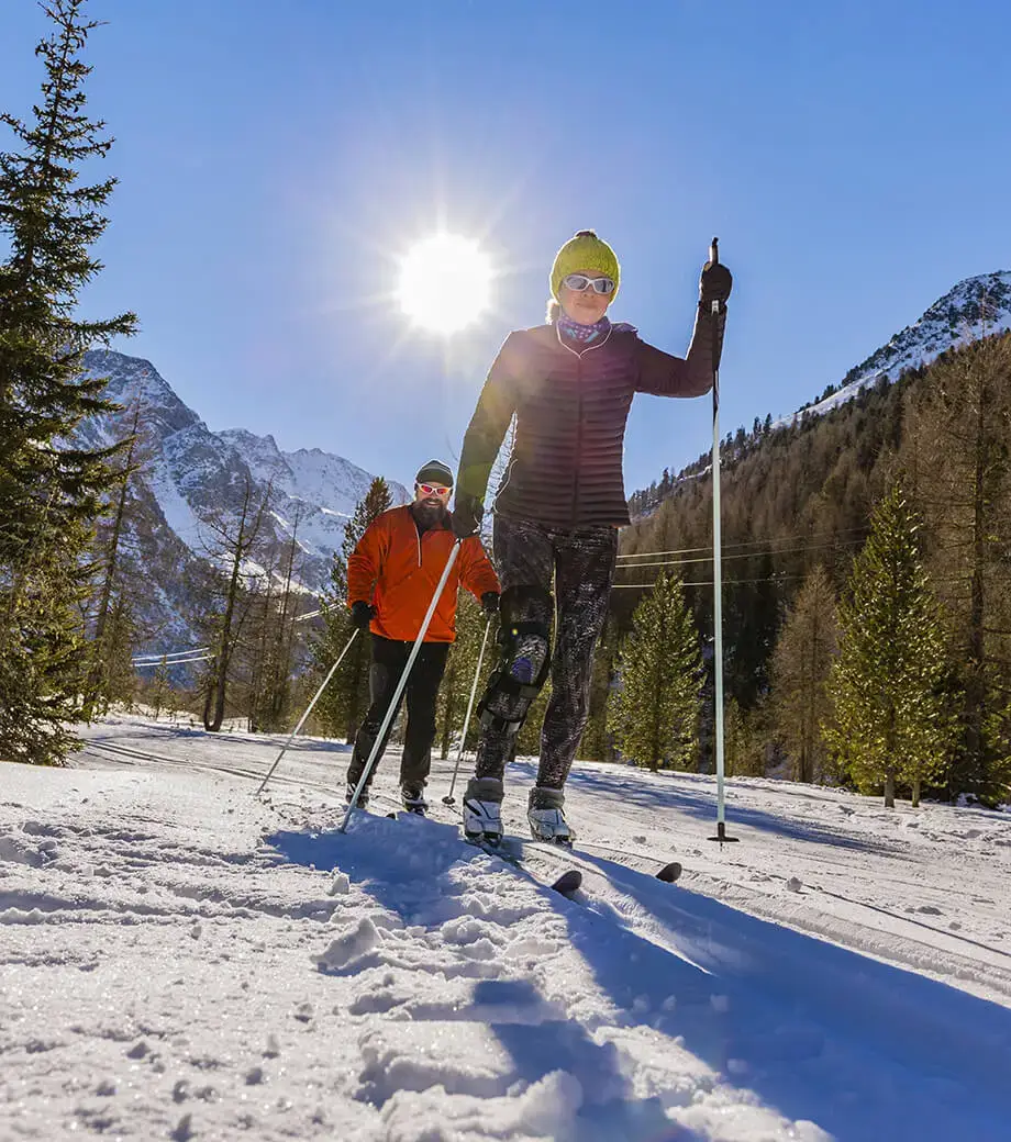 Des séjours Ski de fond en famille