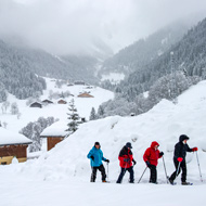 Snowshoeing in Beaufortain stay