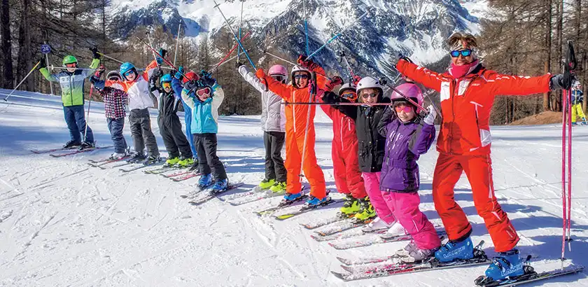 ESF skiing lessons