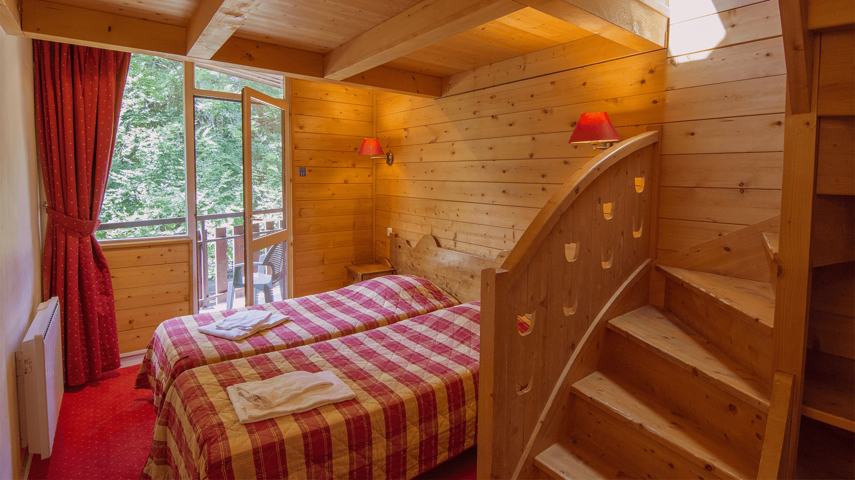 Chambre 2 à 4 personnes à Samoens