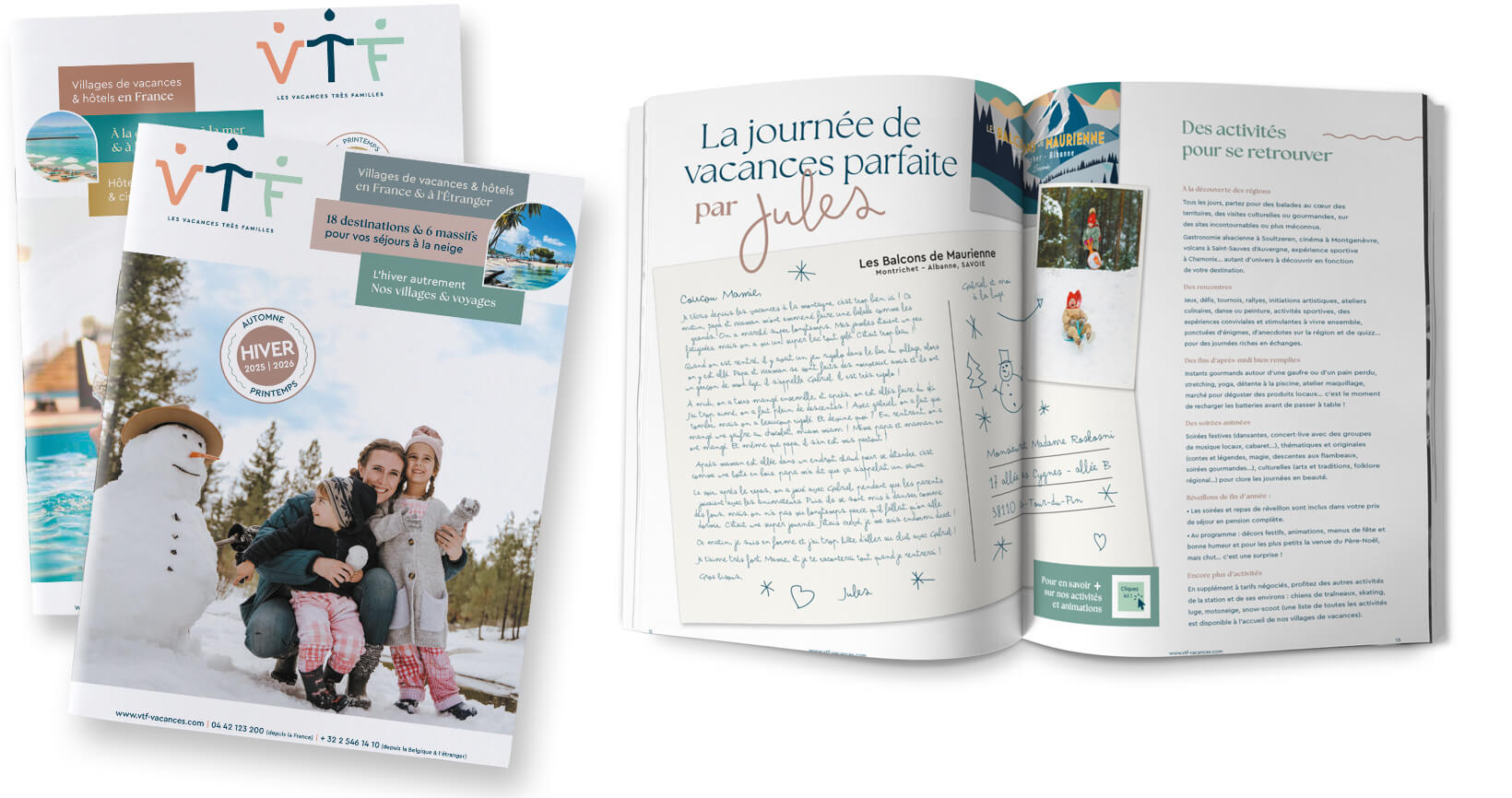 Browse our VTF brochures in French
