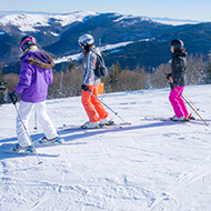 Skiing at Soultzeren